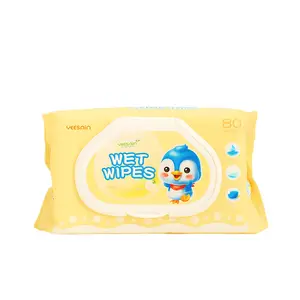 安全香精油Oem纹理水溶性全天然婴儿湿巾20pcs生制造商新加坡