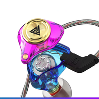 Headphone Nirkabel Tipe In-Ear Bass Berat Kontrol Kabel Earphone Dinamis untuk Ponsel