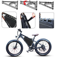 Batería Triangular para Bicicleta Eléctrica, 48V 52V 60V 72V 20Ah con BMS, Iones de Litio Impermeables para Bicicleta Eléctrica