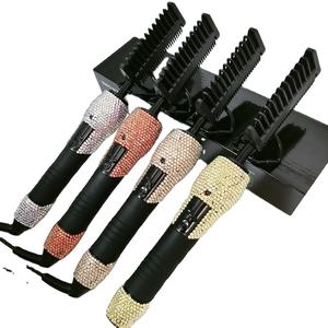 Peigne lisseur et boucleur électrique 2 en 1, peigne lisseur électrique à haute température, boucleur pour cheveux pour un usage domestique - Product Image 6