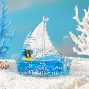 Adornos Creativos <span class=keywords><strong>de</strong></span> Arena Movediza Líquida con Aceite <span class=keywords><strong>de</strong></span> Velas Marinas Variadas; Pequeños Regalos <span class=keywords><strong>de</strong></span> Playa; Botellas Flotantes con Líquido; Flotantes - Product Image 3