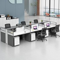 Bureau en bois moderne en forme de L, réglable en hauteur, pour usage commercial, avec isolation acoustique imperméable, tiroir utilitaire, garantie 1 an