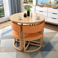 Ensemble de tables rondes de style nordique en gros, vente chaude, taille personnalisée de qualité supérieure, banquet, salon, commande en gros