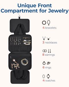Free Sample Travel toiletry <b>bag</b>, Jewelry storage <b>bag</b>, Hanging toiletry <b>bag</b>, <b>Fluffy</b> makeup <b>bag</b> Storage <b>bag</b> - Product Image 6
