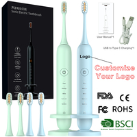 Cepillo de Dientes Eléctrico, Tienda en Línea Alibaba Alemania, Electrónico, Impermeable IPX7, Sónico Inteligente, Recargable, de Viaje