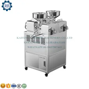 Máquina de extracción de prensado de aceite de maní de colza de maní de doble cabezal