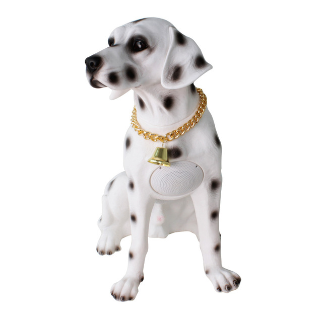 Wireless Wireless Speaker Wired Microphone Subwoofer Multi-functional Full-body Dalmatian Dog Card-type Audio Player