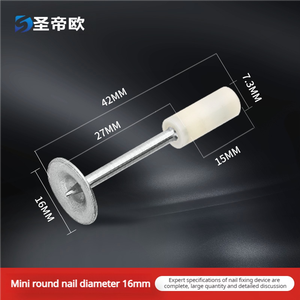 Clavos Integrados para Techos, Clavos Redondos Mini para Techos, Clavos de Acero con Cabeza Plana para Decoración Integrada en Techos y Clavos de Vástago Liso - Product Image 3