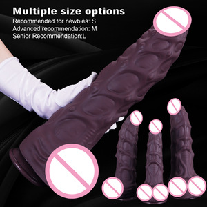 Очень большой толстый силиконовый анальный тампон-морской конек и реалистичный анальный расширитель для мужчин и женщин, для мастурбации и расширения задней камеры - Product Image 3