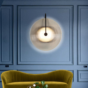 Luminaires décoratifs d'intérieur dorés Luminaires muraux modernes Art Déco 3W 5W Applique pour chambre à coucher salon - Product Image 2