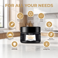 Suppléments de Shilajit OEM/ODM, résine avec minéraux, acide fulvique, magnésium, zinc, résine de Shilajit himalayenne naturelle pure