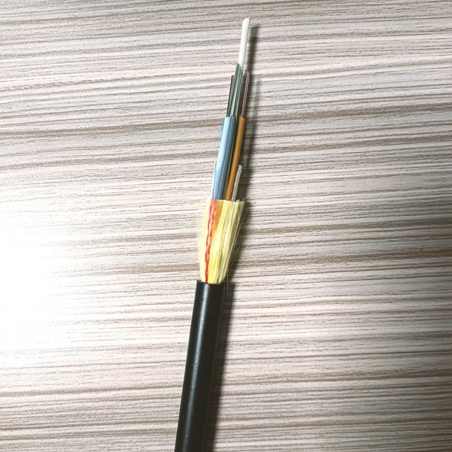 Fibre ADSS Cabo De Fibra Optica 12 24 48 96 Threads ADSS Optical Fiber Cable