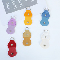 Tas Tangan Mini Kulit PU Berbagai Warna Dompet Koin Bentuk Gantungan Kunci Ringan Desain Timbul Aksesoris Dekorasi Kartun