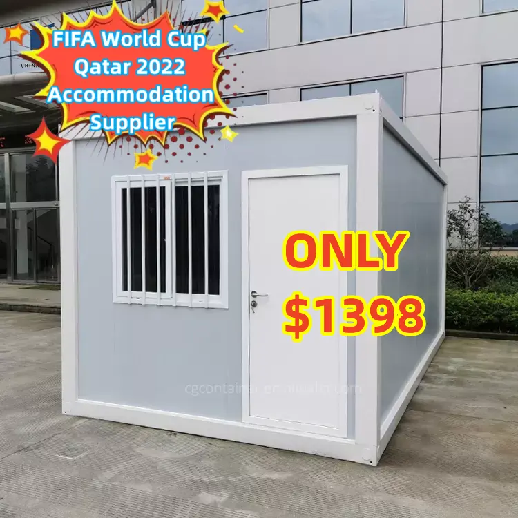 CGCH Wholesale Cheap Construction Site Office Container House 20ft Prefab Container House Tiny House Kits