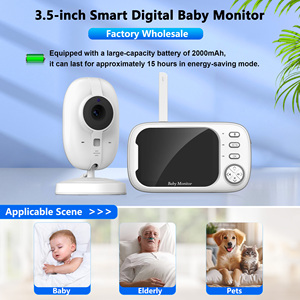 VB603Pro 720P HD 3.5Inch Camera Điện Thoại Em Bé Không Dây Đàm Thoại Hai Chiều Phát Hiện Âm Thanh Kêu Gọi Phát Hiện Nhiệt Độ Màn Hình 2.4G HD - Product Image 3