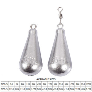 5G-100G Hình Dạng Quả Bom Chìm Câu Cá Chì Trọng Lượng Chết Đúc Cá Trọng Lượng Chìm - Product Image 2