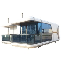 Capsule spatiale de tourisme pour sites touristiques, base de camping pour influenceurs, hébergement de loisirs et de tourisme, avec caractéristiques uniques