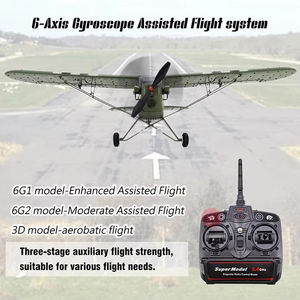 <span class=keywords><strong>Avion</strong></span> télécommandé Piper J3 Cub 1/16 Fighter 2.4G 4 canaux Brushless RTF, jouet volant, modèle d'<span class=keywords><strong>avion</strong></span> <span class=keywords><strong>RC</strong></span>, cadeaux - Product Image 4