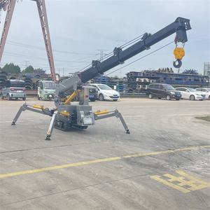 CE Mini Hydraulische Spinnekopkraan met Motor, <span class=keywords><strong>1</strong></span>,2T Capaciteit, 7m Hefhoogte - Direct van de Fabrikant, Geschikt voor Kleine Ruimtes - Product Image 4