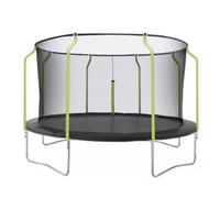 Terrain de jeu intérieur/extérieur Lit de saut en trampoline élastique pour enfants Matériau en PVC pour filles Fabricant d'approvisionnement