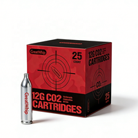 Cartouche de CO2 12g, cartouches de gaz CO2 de haute qualité, cartouche de CO2 pour pistolet à paintball avec sortie stable pour le marché américain et européen