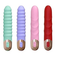 Vibrador Eléctrico Multivelocidad de Silicona para Mujeres