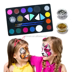लोकप्रिय गैर विषैले चेहरा अस्थायी धो सकते हैं बच्चों के लिए चेहरा रंग Crayons के रंग की छड़ें हेलोवीन पार्टी