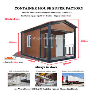 Сборный мобильный контейнерный дом 40 футов 20 футов, расширяемые крошечные домики для виллы, роскошная жизнь - Product Image 3