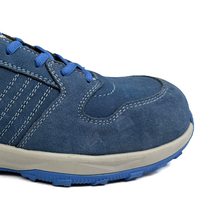 Chaussures de travail unisexes MaxiTough à coupe basse, antistatiques, en daim, avec embout en fibre de verre