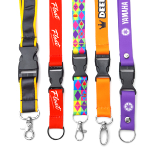 Customized Promotional Polyester Lanyard with Logo Neck Printing Sublimation Includes <b>Hook</b> Accessories - Product Image 6