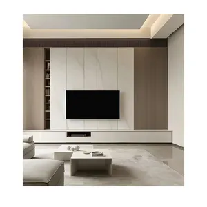 Práctico y elegante soporte de pared gabinete de TV Popular para sala de estar Oficina Hotel apartamento Villa o uso escolar