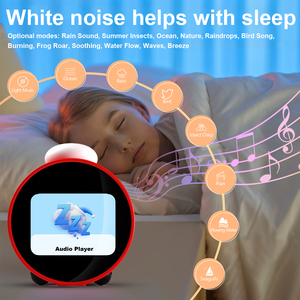 Temporizador inteligente AI, asistente de diálogo de voz, reloj despertador, herramienta de gestión de tiempo, máquina de ruido blanco para niños, regalo de cumpleaños y Navidad - Product Image 6