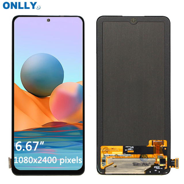 Lcd Display for Xiaomi Redmi Note10 Pro Note10 Pro Max Oled Display Assembly Touch Screen Replacement