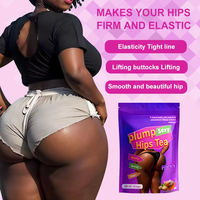 Thé d'amélioration des fesses et des hanches en 3 jours, Thé santé au Maca, Pilules et Capsules pour l'amélioration des seins et des fesses pour femmes, Effet en 3 jours