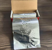 Rouleau de papier aluminium spécial pour chicha Lizhihua, type perforé carré, résistant aux hautes températures et à l'huile, moyen