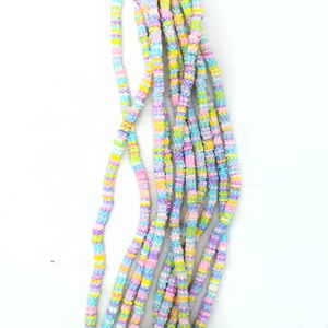 Cuentas redondas de <span class=keywords><strong>arcilla</strong></span> polimérica para manualidades, abalorios de <span class=keywords><strong>arcilla</strong></span> polimérica de colores de 6mm - Product Image 3