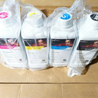 Encre de sublimation à haut taux de transfert 1000 ml pour l'impression sur tissu polyester, couleurs vibrantes, anti-colmatage, encre pour presse à chaud