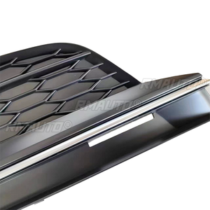 Cubierta de rejilla para faros antiniebla delanteros estilo panal para Audi A5 S-line 2017 2018 2019, accesorios para coche - Product Image 5