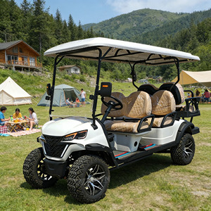 Voitures de golf électriques chinoises 6 places à <span class=keywords><strong>prix</strong></span> abordables, buggy à vendre en gros, voiturette de golf moderne d'occasion - Product Image 1