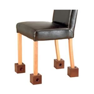 Wooden Cube RaisersSquare Sofa Leg Raised Bed Foot Mat Home Supplies Plastic Sofa Feet Bed Chair Risers Feet