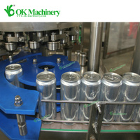 Machine à canette en plastique, grande capacité de vin, de bière, tomate, étain, vente en gros