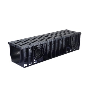Canal de <span class=keywords><strong>Agua</strong></span> de HDPE de Instalación Conveniente, Zanjas Lineales de Plástico, Garantía de 1 Año, Negro U100-U300, Vida Útil de 30 Años - Product Image 4