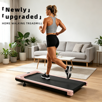 Hochmodernes 2,0 PS Fitnessgerät Untertisch-Laufband 1-6 km/h für Professionelle Fitnessräume