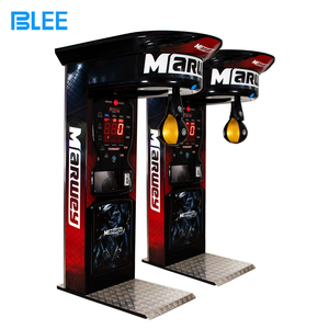 Hot Sale Indoor Coin Operated Amusement Boxing Punch Machine Factory Price <strong>Electronic</strong> Arcade Boxing <strong>Game</strong> - Product Image 1