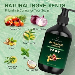 Produit de soin des cheveux naturel et biologique personnalisé en usine avec logo privé, shampooing à l'huile de Batana - Product Image 3