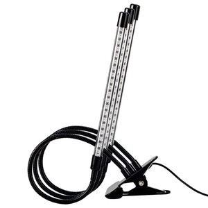 Led Grow <b>Light</b> Full Spectrum Three Tube <b>With</b> Clip <b>Timer</b> Indoor Plant Lighting - Product Image 2