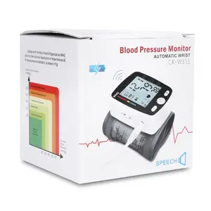 Tensiometer Digital mesin tekanan darah, disetujui CE Monitor tekanan darah Digital elektronik otomatis