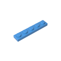 Gobricks – Pièces de construction en plastique ABS GDS-90026, plaque 1x5 1:8, jouet d'assemblage DIY, pack de supplément de briques 78329, haute précision