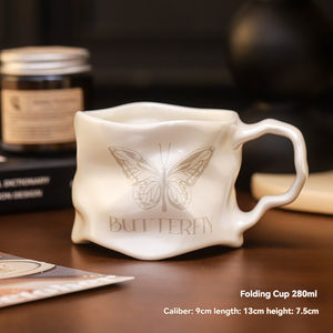 Taza de Cerámica de Lujo Ligero y Alta Gama, Elegante Taza de Café y Té para Uso en el Hogar y la Oficina - Product Image 6