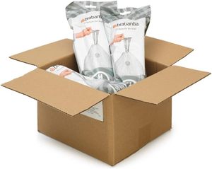 Cuatom <span class=keywords><strong>Brabantia</strong></span> PerfectFit Bin Liners Multipack Bolsas de basura de plástico grueso con cinta de corbata Bolsas con asas de cordón - Product Image 6